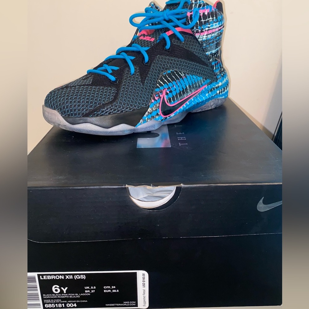 LEBRON XII BLUE LAGOON